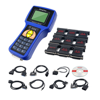 Programador de Llaves de Auto T300 V20.6, Lector de Códigos ABS 12V Universal con 1 Año de Garantía, Herramienta de Copia de Llaves de Auto en Inglés/Español