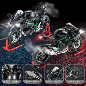 Bán Buôn Nhựa Quy Mô 1:9 Hút Hiệu Lực Trẻ Em Của Hợp Kim Diecast Đồ Chơi Mô Phỏng Xe Máy Mô Hình Xe Với Âm Thanh Và Ánh Sáng - Product Image 3