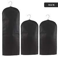 AliLeader Sac d'Emballage pour Perruques Extra Long en PVC Transparent Non Tissé avec Logo Personnalisé, Sac de Rangement pour Perruques et Extensions de Cheveux avec Cintre
