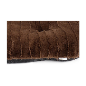 LS peppy Buddies Luxus Faux Kaninchen Streifen Fell kuscheln Haustier Kissen Hunde bett Matte mit Anti-Rutsch-Boden für den Winter - Product Image 5