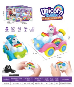 2 Kanaals 14.5Cm Gepatenteerde Dinosaurus Astm Test 2.4G Afstandsbediening Auto Met Muziek En Licht Voor Kinderen Van 18 Maanden + - Product Image 5