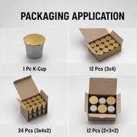 Emballage en vrac de capsules de type K-Cup, 20 boîtes/min, CE ISO9001 pour l'emballage de boissons
