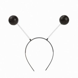 Diadema de alienígena con antenas marcianas, accesorios de disfraz espacial, diadema con bolas brillantes para fiesta - Product Image 3