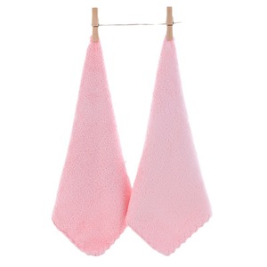 Toalla de microfibra de alta densidad Jin Ao Coral Fleece de 30x30cm para la cara y las manos, para niños, baño y cocina. - Product Image 5