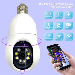ICSee 3MP كاميرا واي فاي داخلية واسعة الزاوية بتحكم عن بعد بتحكم عن بعد لمبة ضوء لاسلكية - Product Image 3