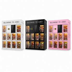 ตู้จำหน่ายดอกไม้อัตโนมัติ NINIX Ninix-260601 ระบบทำความเย็นอัจฉริยะแบบไมโครสั่งทำพิเศษ บริการ 24 ชั่วโมง ร้านดอกไม้แบบอัตโนมัติ - Product Image 3