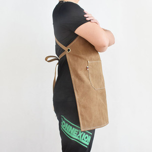 Tablier en toile cirée, pour artiste, barbier, <span class=keywords><strong>boulanger</strong></span>, menuisier, outil de travail - Product Image 2