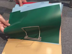 Dossiers de notes de cas hospitaliers en gros fichier de rapport Pvc dossiers de fichiers patients à l'intérieur des deux côtés remplissant les dossiers médicaux des patients - Product Image 5