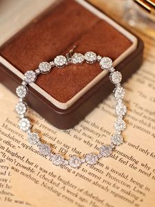 Brazalete de Diamantes Naturales de Lujo Xinfly de 4.32CT, PT850, Alta Calidad, Brazalete Completamente Adornado con Diamantes, Excelente Relación Calidad-Precio - Product Image 4