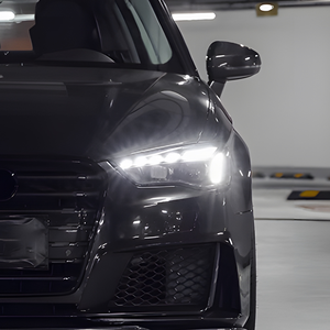 สำหรับ <span class=keywords><strong>Audi</strong></span> A3 8V ปี 2013 2014 <span class=keywords><strong>2015</strong></span> 2016 ชุดอัพเกรดไฟหน้า LED สไตล์ RS5 โคมไฟสีดำ โปรเจคเตอร์ Bi LED ไฟ DRL แบบ Sequential อุปกรณ์เสริม - Product Image 4