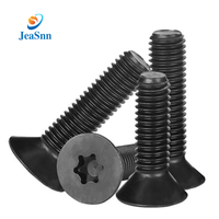 Jeasnn Vis à métaux Torx noire personnalisée Vis en acier inoxydable Torx autotaraudeuse à tête cylindrique métrique