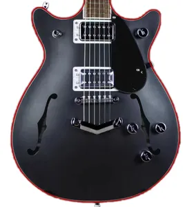 ja BLACK يختار الأزرق المائي النبيل مجوف الجسم إصدار دقيق مخصص كهربائي الغيتار آلة موسيقية شبه diy غيتار إسباني