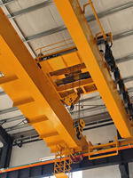 Pont roulant à double poutre de style européen Yiteng, palan électrique multi-capacités, hauteur de levage 20 m, portée 10 m, moteur 3 tonnes, capacité 40 tonnes