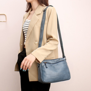 กระเป๋าถือผู้หญิงแบรนด์ PU หนังเทียมขายส่ง กระเป๋าสะพายข้าง กระเป๋าถือดีไซน์เนอร์ - Product Image 4