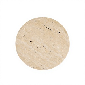 Elegante Bandeja de Servir de Resina Estilo Travertino, Bandeja de Epoxi Hecha a Mano de Lujo para Decoración Contemporánea del Hogar, Mesa de Comedor, Mesa de Centro - Product Image 1
