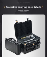 Étui de rangement pour outils Dnp Command Micro Cases Emotion Compound Baseball Security Holder Miniature Guitar Tool Storage Case OEM IP67 Pp Tool Case Model