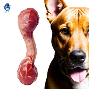 Vente en gros d'os <span class=keywords><strong>de</strong></span> chien indestructibles écologiques personnalisés nettoyage des dents <span class=keywords><strong>de</strong></span> chien en nylon os à mâcher jouets pour aller chercher - Product Image 1