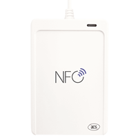 Lector de Tarjetas de Control de Acceso Inteligente sin Contacto NFC ACR1552U USB 13.56MHz ISO14443A Material ABS Rango de Lectura de 5-10cm