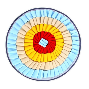 Alfombra olfativa para mascotas, tapete de juego para perros pequeños, juguete de rompecabezas, entrenamiento de olfato, almohadilla de forrajeo, comedero lento - Product Image 3