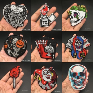 Patch brodé personnalisé en tissu, thermocollant, à presser à chaud, 3D, pour vêtements - Product Image 6