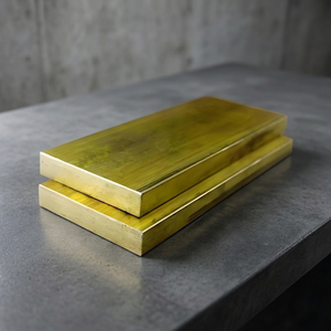 Plaque en laiton C24000, haute conductivité, dimensions personnalisées, plaque en laiton - Product Image 1