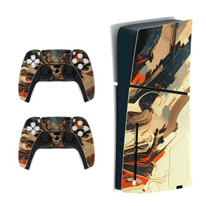 Kit d'autocollants pour PS5 Slim Disc Edition - Housse personnalisée pour console et manette - Product Image 4