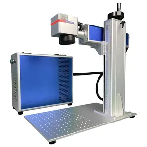 Multifunction portable fiber uv co2 laser marking machine price for 3D marking