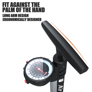 BAIMEI vélo pompe à Air corps en acier Portable cyclisme pompe à main vtt vélo <span class=keywords><strong>de</strong></span> <span class=keywords><strong>route</strong></span> moto vélo pneu pompe au sol - Product Image 2