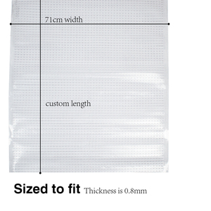 Rõ Ràng <span class=keywords><strong>PVC</strong></span> Vinyl Nhựa Rug Bị Bảo Vệ <span class=keywords><strong>Runner</strong></span> Rug Thảm Protector Mat Cho Sâu Đống Thảm Với Studded Ủng Hộ - Product Image 6