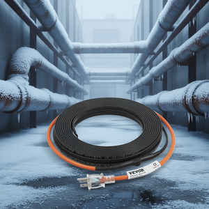 Cable calefactor autorregulable Vevor de 60 pies y 5W para protección contra congelación en tuberías de PVC, metal y plástico. - Product Image 2