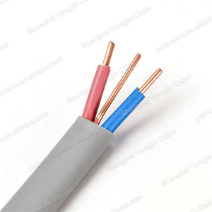 <span class=keywords><strong>Cable</strong></span> Eléctrico de Cobre con Aislamiento de PVC <span class=keywords><strong>Plano</strong></span> de <span class=keywords><strong>3</strong></span> Núcleos 6242Y para Cableado Eléctrico en Edificios - Product Image 3