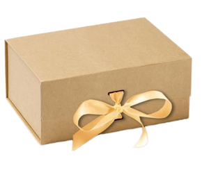 Nueva Caja de Regalo Rígida Blanca Elegante y Sencilla Tushi Fo con Cierre Magnético, Cinta Estampada y Reciclable - Product Image 2