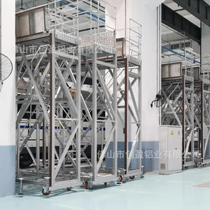 Plataforma de Mantenimiento de Escaleras de Aleación de Aluminio Industrial Personalizada, Equipo de Producción Automatizado para Escaleras - Product Image 4