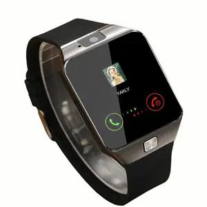Bán Sỉ Android TF SIM Máy Ảnh Reloj Inteligente BT Gọi Điện Thoại Smartwatch Điện Thoại Thông Minh Xem DZ09