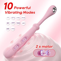 Masseur stimulant le point G avec perles incurvées pour stimulation intime