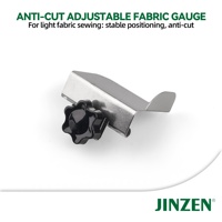 Nouvelle machine à coudre industrielle JINZEN de haute qualité avec tube de positionnement, machine surjeteuse en métal pour prévenir la déformation des bords des tissus