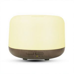 <span class=keywords><strong>Diffuseur</strong></span> d'arômes ultrasonique <span class=keywords><strong>Muji</strong></span> 300 ml, humidificateur blanc à grain de bois clair avec minuterie pour usage domestique et commercial - Product Image 3