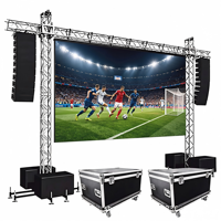 VISIONLED RC P2.9 Layar Video LED Warna Penuh IP65 Tahan Air untuk Sewa Panggung Konser Penggunaan Dalam/Luar Ruangan Garansi 2 Tahun