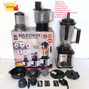 Bardefu <span class=keywords><strong>Blender</strong></span> Électrique Portable 8-en-1 avec Moteur Robuste 9525, Vitesse Variable, Presse-Agrumes, Smoothie et Mixeur de Fruits - Product Image 3