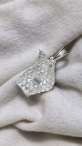 Pure Silver 925 Sterling Silver Pendant Lord Krishna & Lord Shiva Spiritual <b>Jewelry</b> Hallmark - Product Image 6