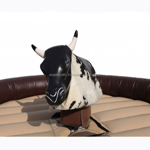 Alquiler comercial Diseño personalizado Toro inflable de alta calidad Toro mecánico inflable Juego de rodeo para alquiler comercial - Product Image 3
