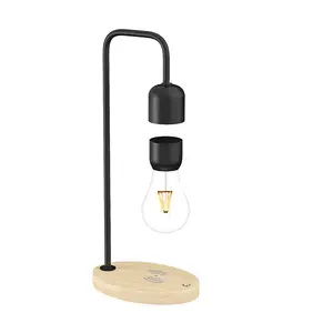 Gleagle DIY с логотипом на заказ, доступно плавающее светодиодное Беспроводное зарядное устройство, лампочка, магнитная левитационная лампа