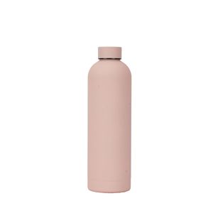 350ML 500ML 750ML 1000ML Non Slip Rubber Paint 304 Small Mouth Bottle Camping Thermal Mug <b>Bulk</b> Custom Manufacture - Product Image 6