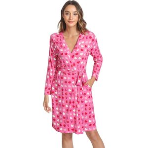 ชุดคลุมยาวสำหรับผู้หญิง ขายส่ง ผลิตจากใยไผ่ น้ำหนักเบา สไตล์กิโมโน มีกระเป๋า ใช้เป็นชุดนอนได้ - Product Image 1