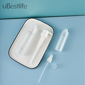 Precio de fábrica <span class=keywords><strong>QPA</strong></span> Envase de cosméticos vacío 30ml 50ml 80ml100ml120ml Botella de plástico Tónico facial y loción Envase de protección solar - Product Image 5