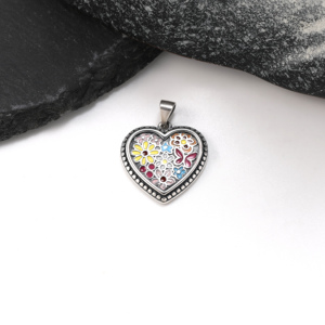 S925 plata esterlina James Avery exquisito esmalte amor sandía encanto colgante - Product Image 4