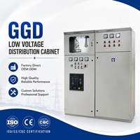 Tableau de distribution basse tension industriel GGD CA 380V 400V, appareillage de commutation 3150A, armoire de distribution d'énergie pour système électrique d'usine