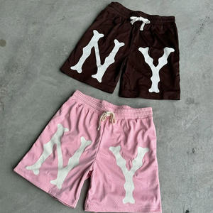 OEM Wholesale Sublimation Custom Printed Summer Breathable Gym Sport Mesh <b>Shorts</b> Men <b>Sweatpants</b> - Product Image 1