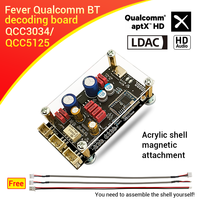WUZERVON ZK-QCC Qualcomm QCC5125 QCC3034 BT 5.1 Papan Dekoding Tanpa Hilang APTX LDAC Modul Suara Tingkat Fever