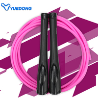 Corde à sauter réglable en PVC avec poignée souple en ABS, prix direct usine, pour enfants et adultes, idéale pour la gym, le CrossFit et l'entraînement